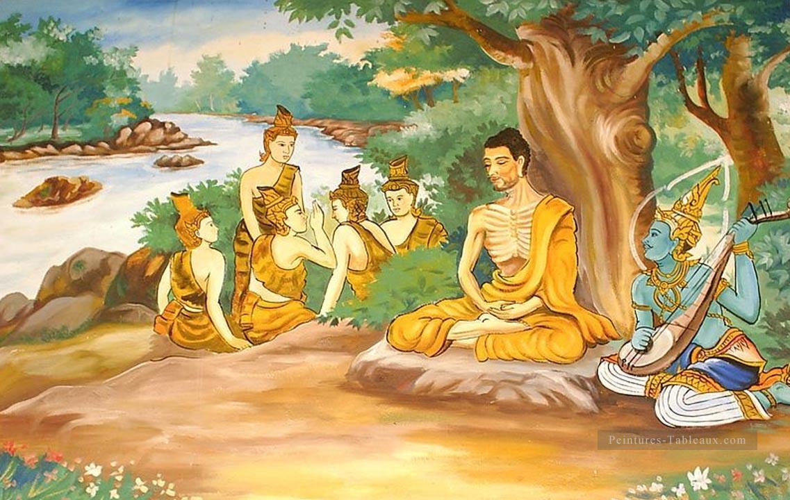 Bouddhisme du bodhisattva Peintures à l'huile